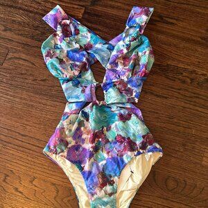 PatBo Cutout One-piece Swimsuit